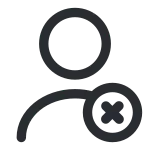 User Remove SVG Icon